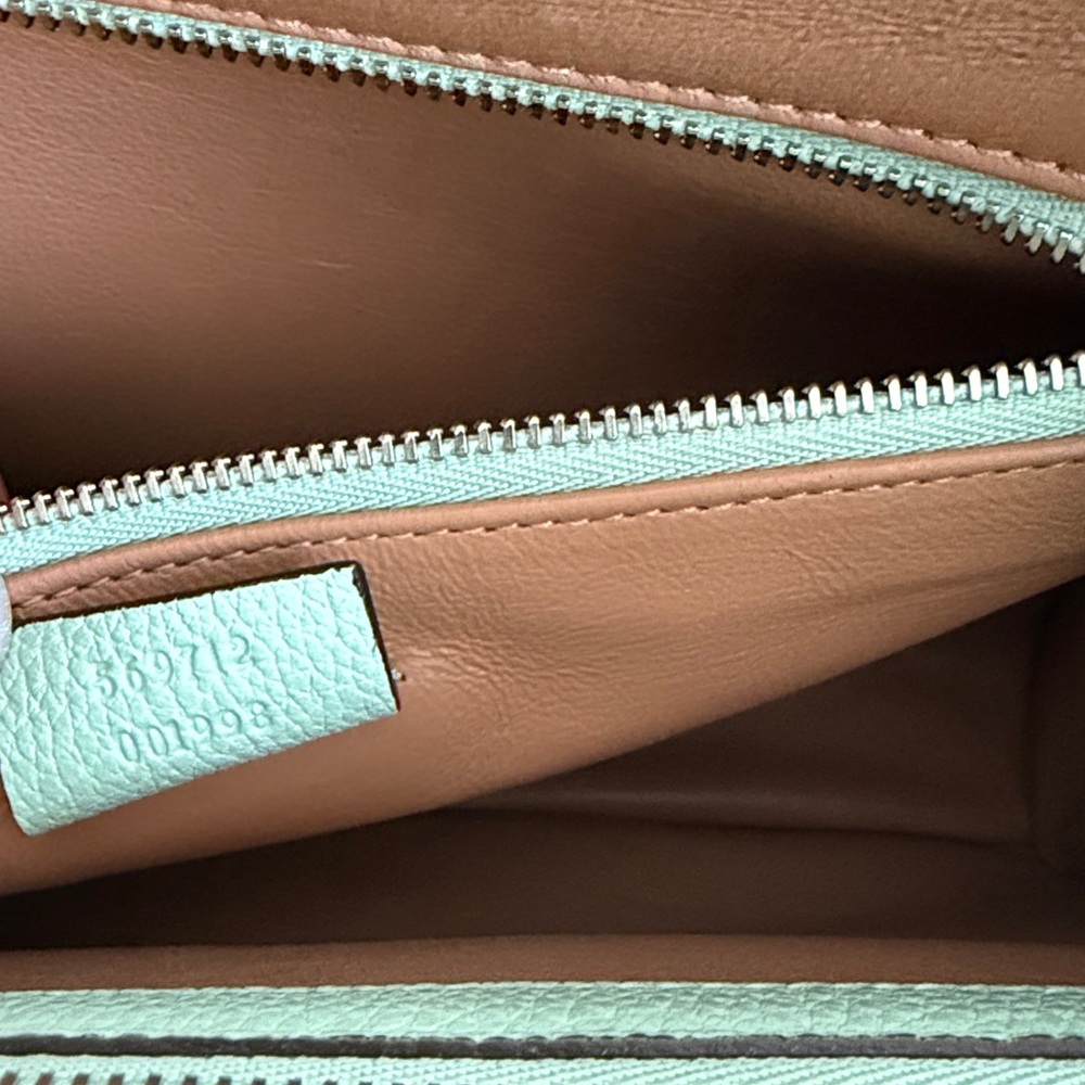 Gucci Grainy Leather Zumi Tote Bag-569712-Authentic-NWT - Picture 6 of 16